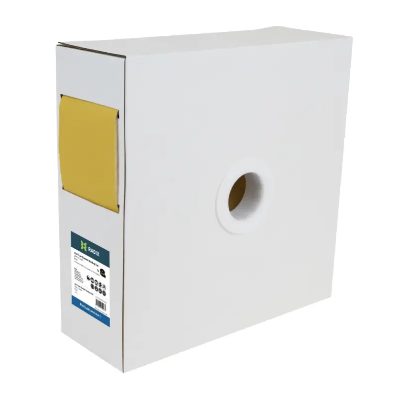 Topkwaliteit Radix - Schuurpapier rol met foamrug - Pro - 25m x 114 mm - P120