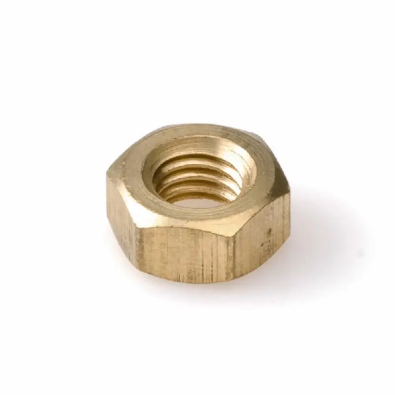 Voordeelprijs M4 ZESKANTMOER MESSING D934