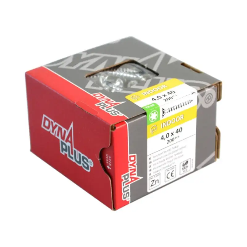 5.0 X 50 UNISCHROEF DYNAPLUS VERZINKT PK TX25 Direct Verzonden