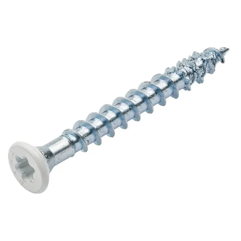 Wereldwijde Verzending DYNAPLUS BESLAGSCHROEF VZ PK-7MM WITTE KOP TX-20 4.0X40 (200)