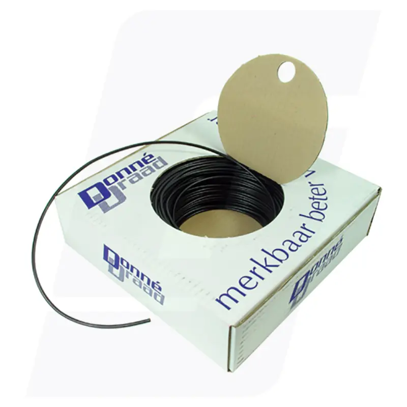 Autokabel 10 mm zwart Beperkt Aanbod