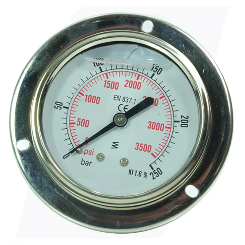 Beperkte Voorraad Manometer 0-250 bar G63 fa 1/4