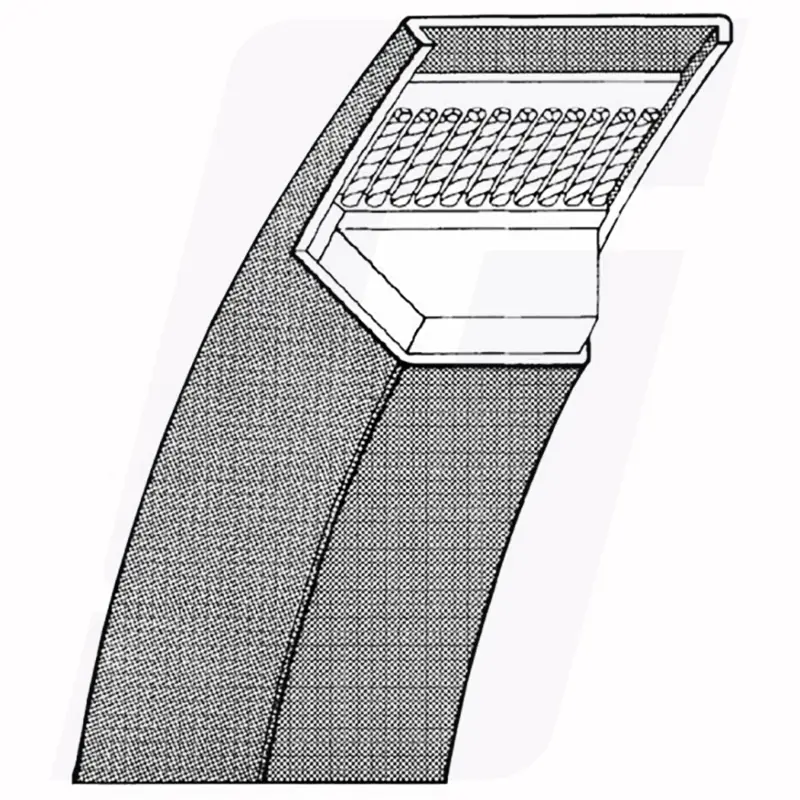 Ambachtelijk V-snaar 10 x 6 x 1800 LiZ 71
