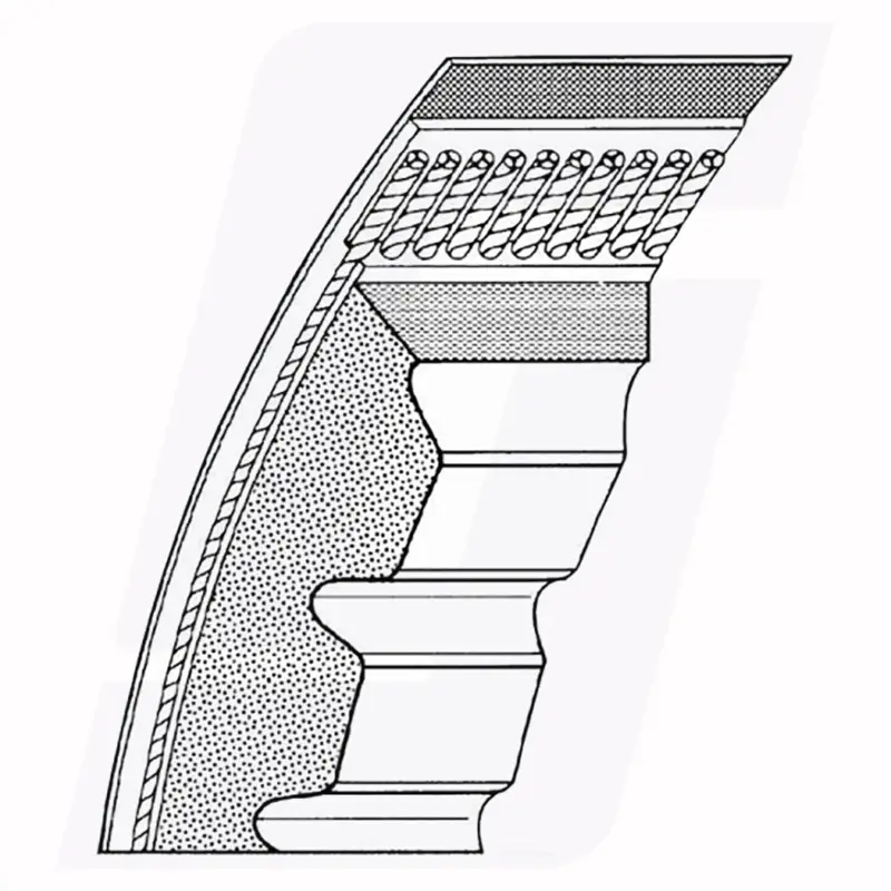 Betrouwbaar V-snaar XPB 1320 LW